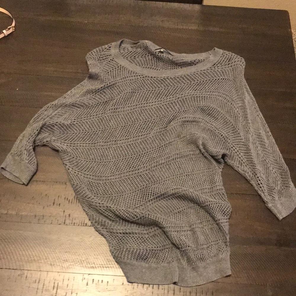 Mesh sweater